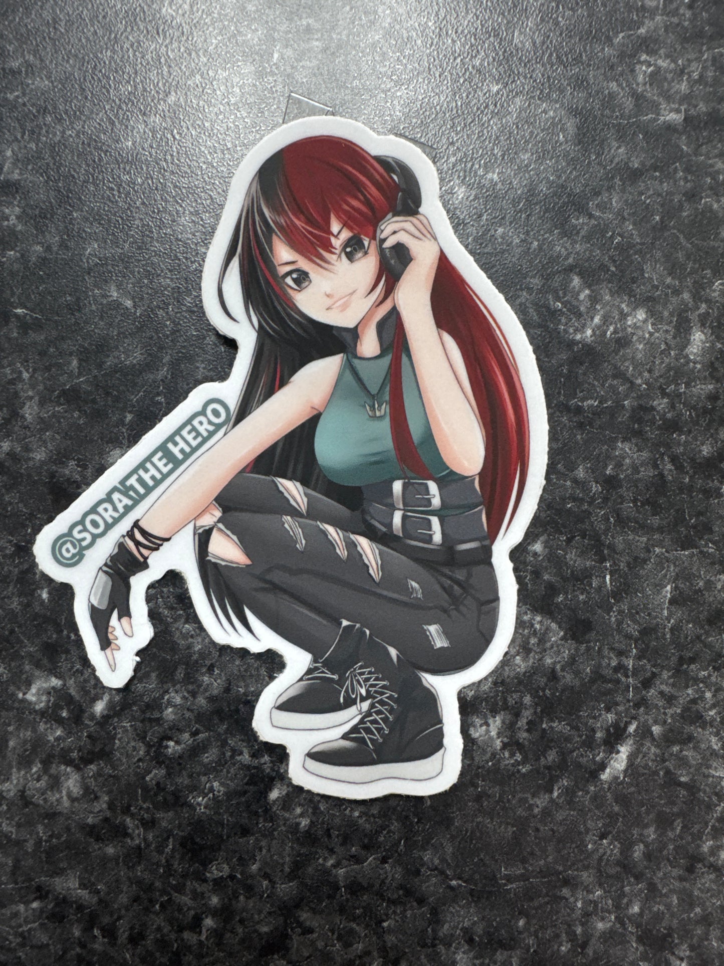 "Sora The Hero" Decal