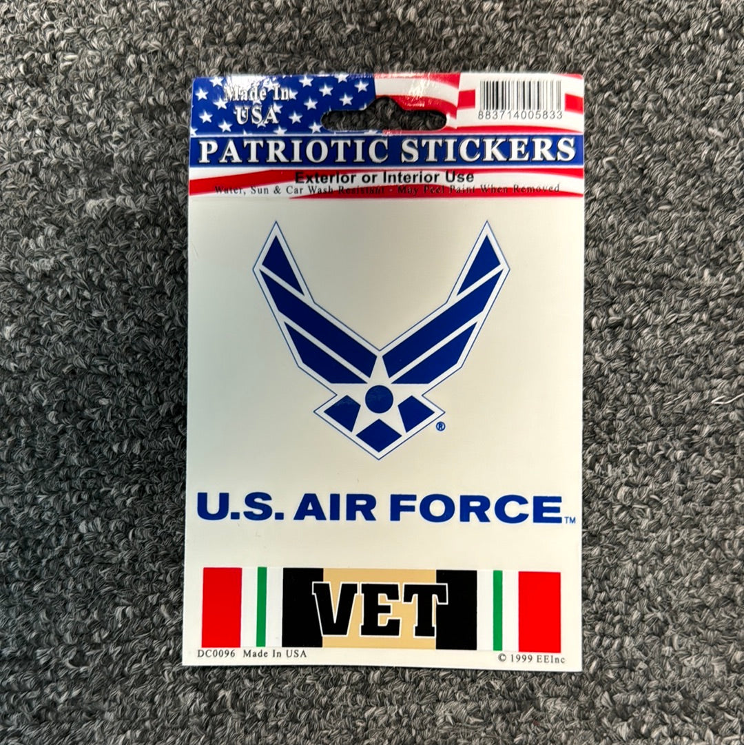 Air Force Iraq Veteran Decal