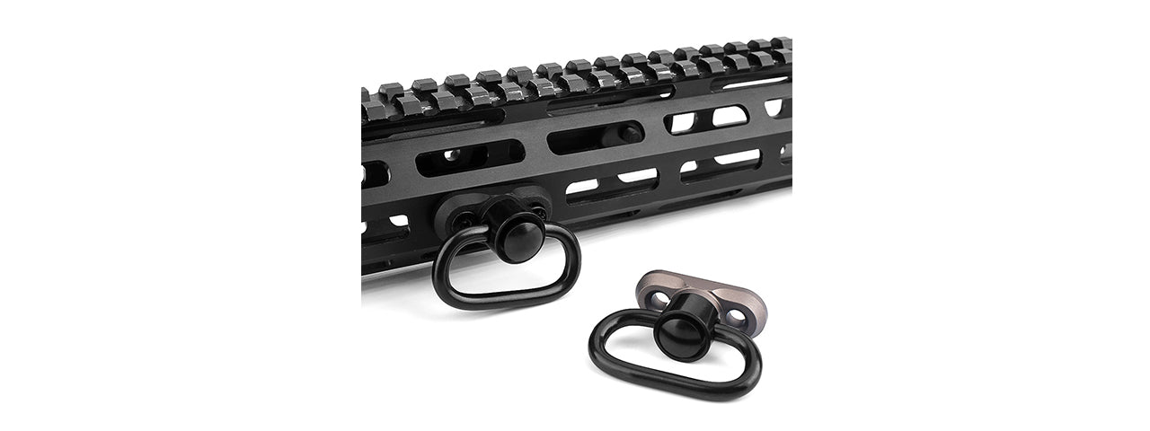 ACW M-LOK Quick Detach Sling Swivel Mount