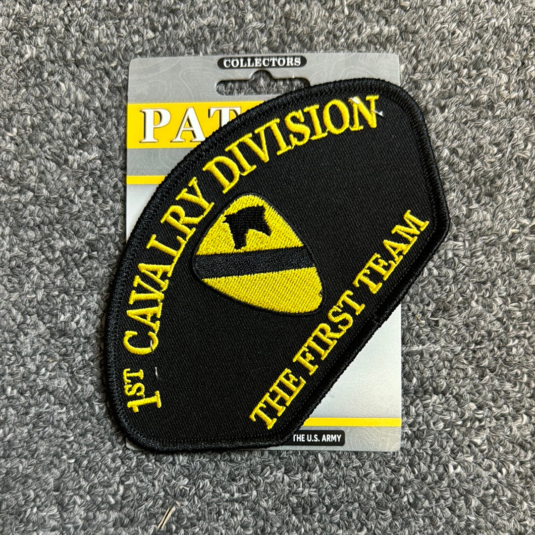 1st Cavalry Hat Patch