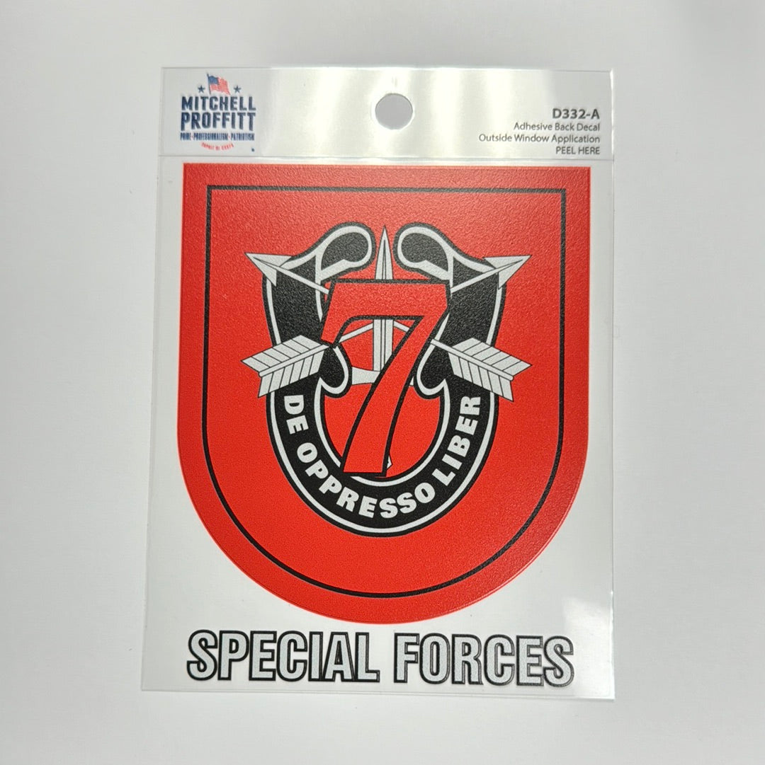 U.S. Army 7th Special Forces Decal