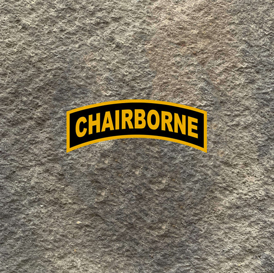 CHAIRBORNE Decal