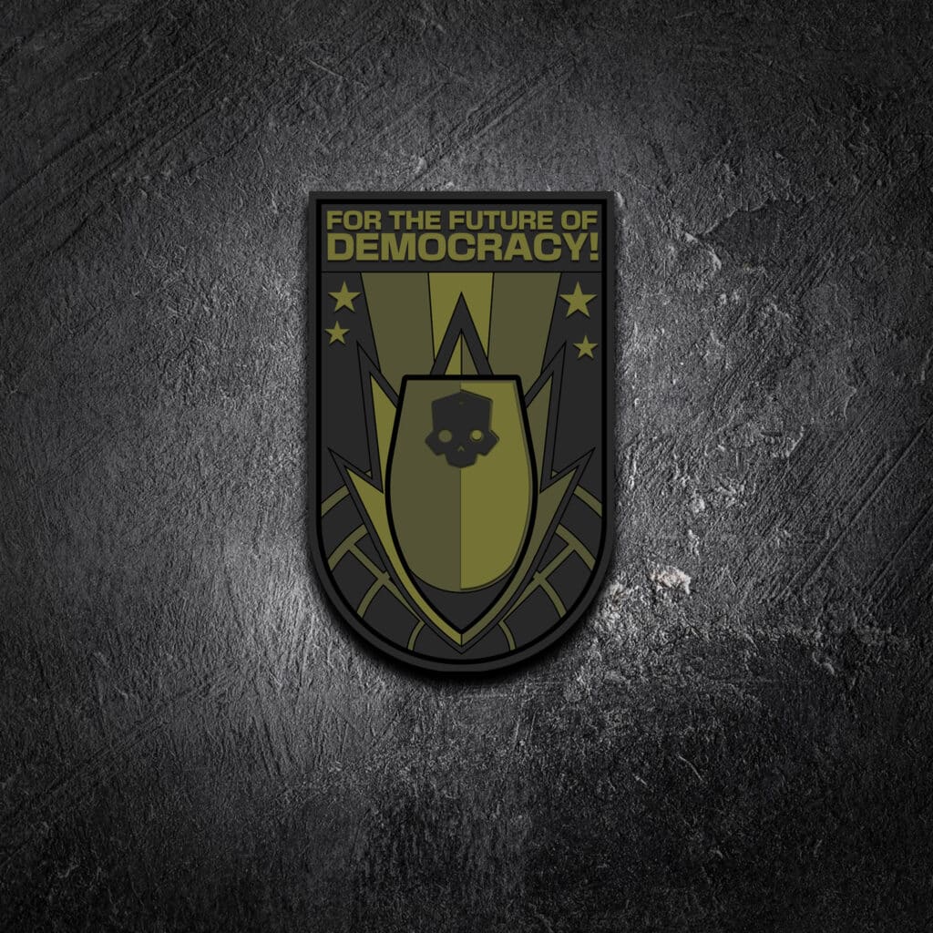 HD2: For the Future of Democracy PVC Patch