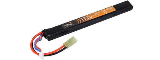 11.1v 1000mAh 15C Stick Lipo Battery