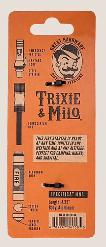 Pocket Fire Starter & Multi-Tool