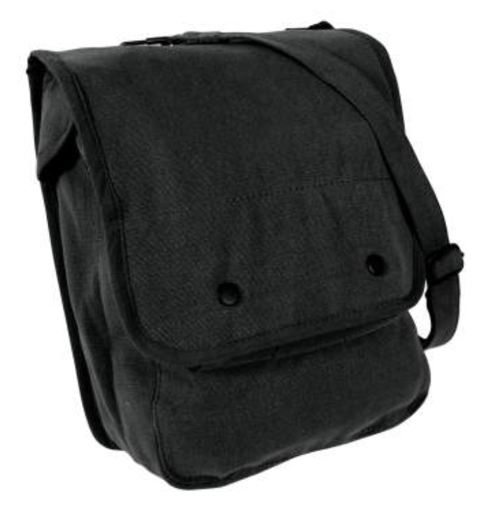 Canvas Map Case Shoulder Bag