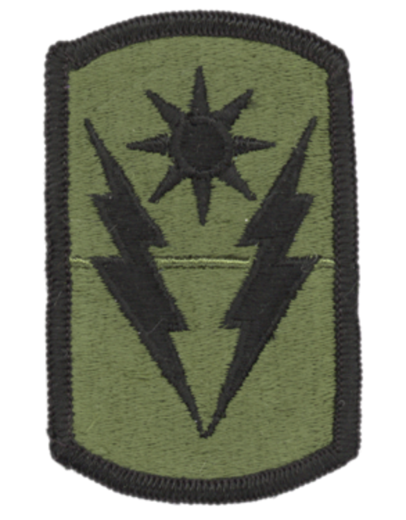40th Armor Brigade Patch - Subdued OD
