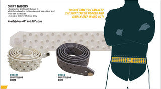 Shirt Tailor Rubber Belt