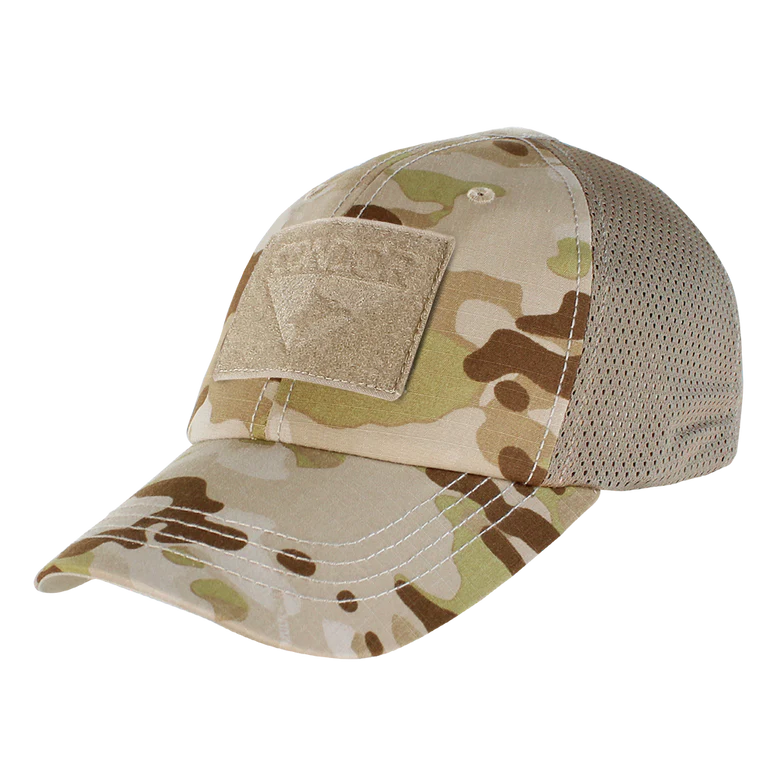 Mesh Tactical Cap w/ Velcro