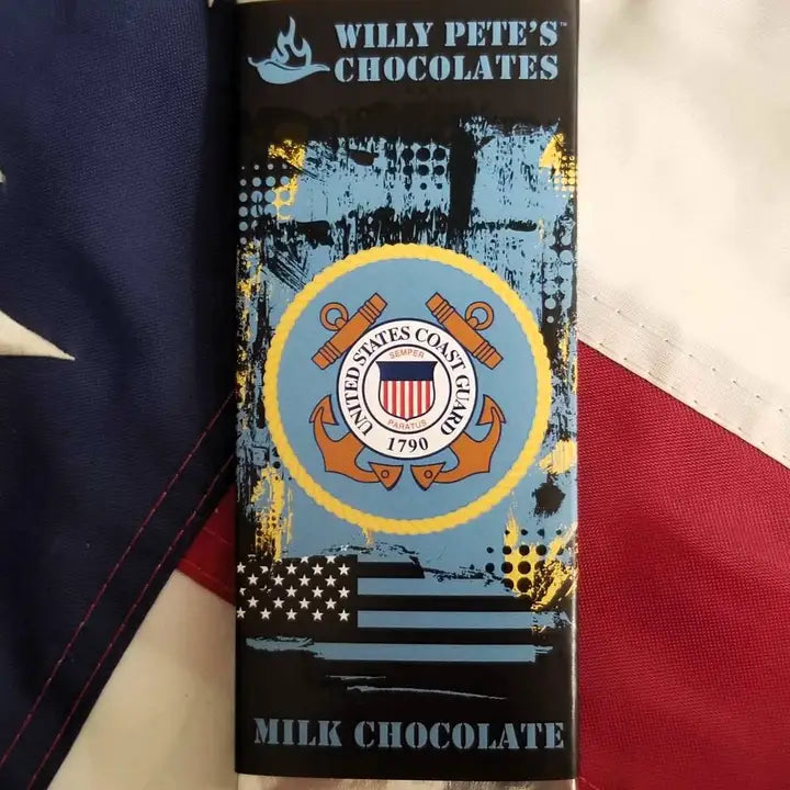 Willy Pete's US Coast Guard Chocolate Bar