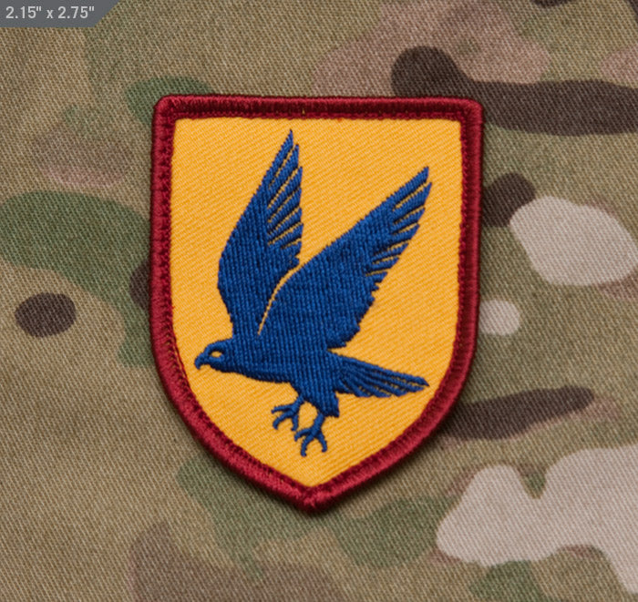 Blue Falcon Velcro Patch