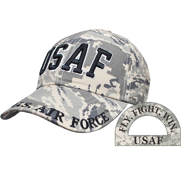 USAF Letters on ABU Camo Cap