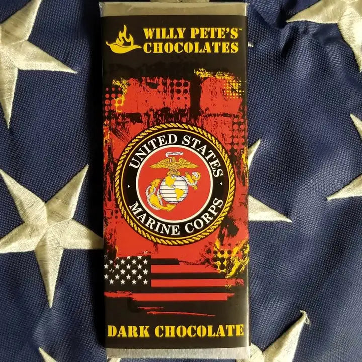 Willy Pete's US Marines Chocolate Bar