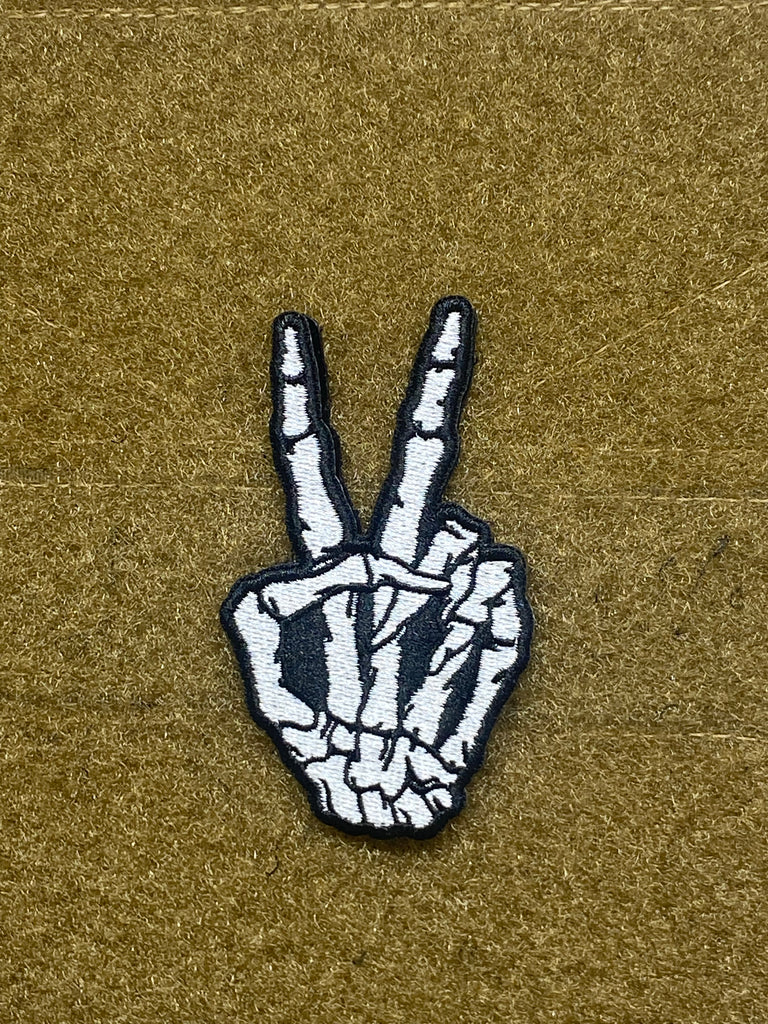 Skeleton Peace Morale Patch