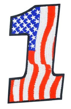 #1 USA Patch