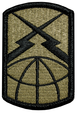 160th Signal Brigade OCP Patch w Velcro