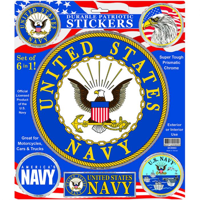 USN Sticker Pack - 6pc.
