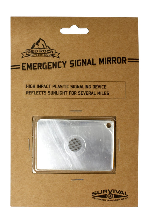 Red Rock Emergency Signal Mirror