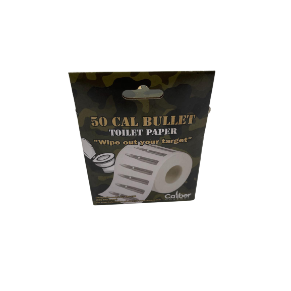 50 Cal. Bullet Toilet Paper