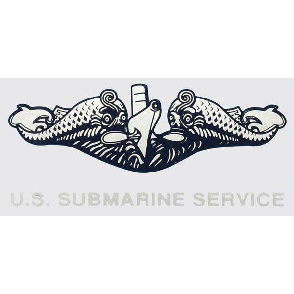 Submarine Warfare Badge, Enlisted Decal