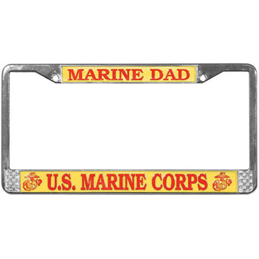 Marine Dad Plate Frame