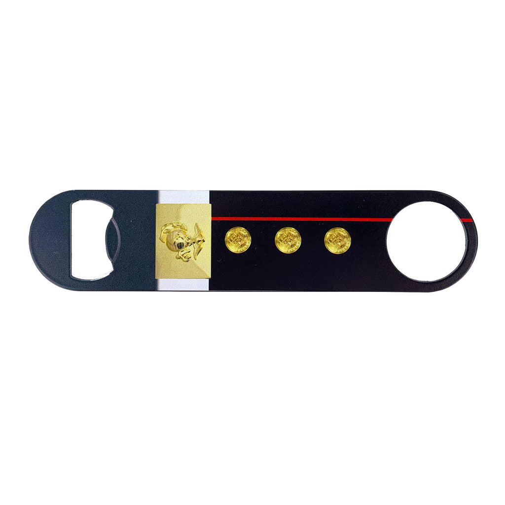 USMC Dress Blues Bottle Opener