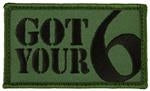 Got Your 6 Velcro Patch
