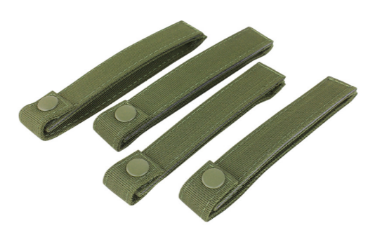 Replacement Molle Mod Straps 6" (4 Pack)