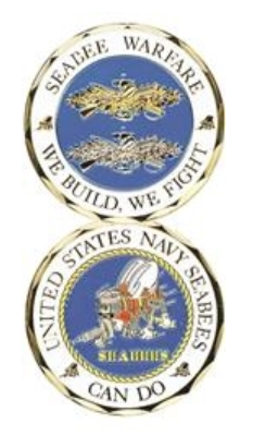 Seabees Challenge Coin