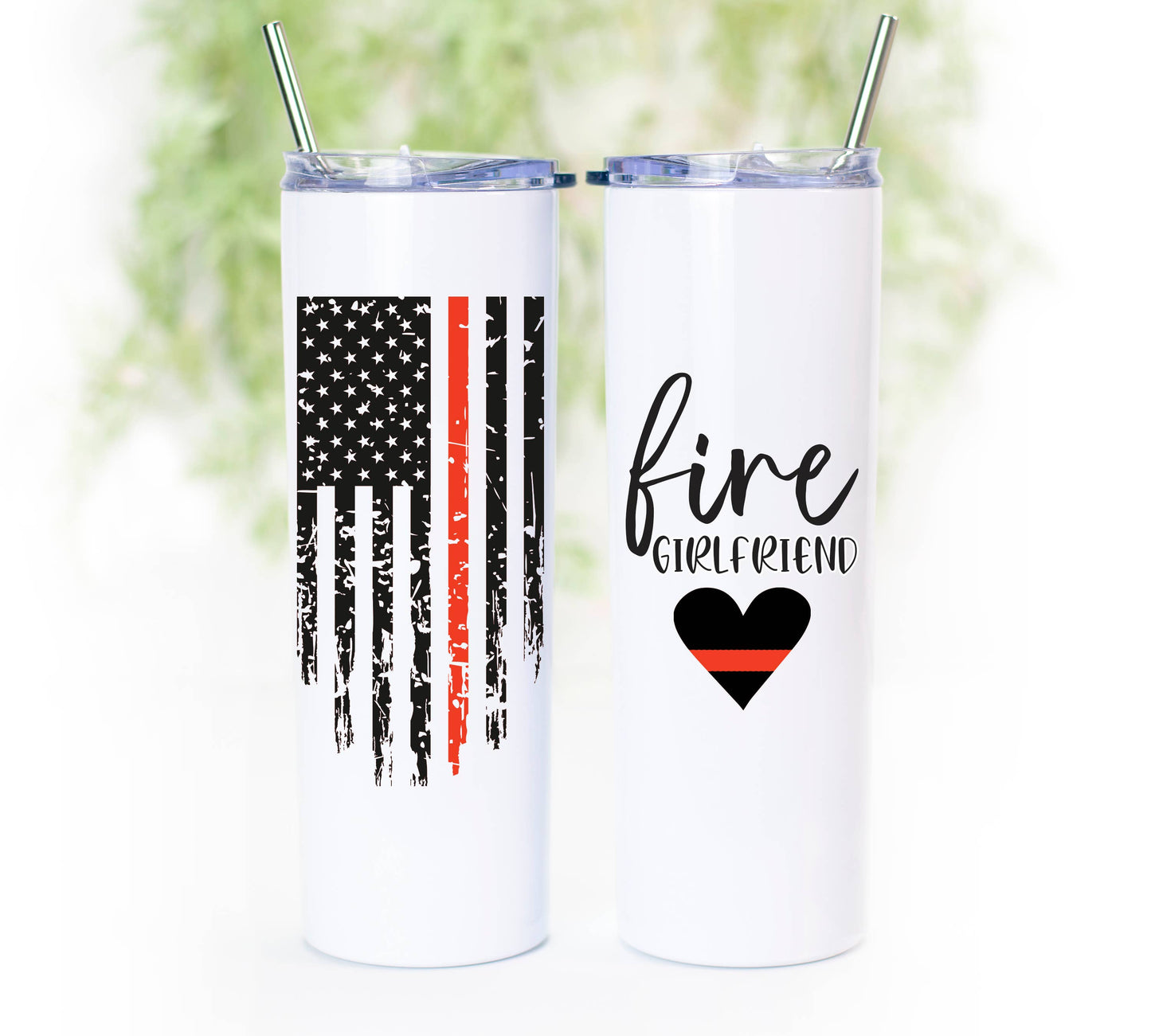 Fire Girlfriend Tumbler