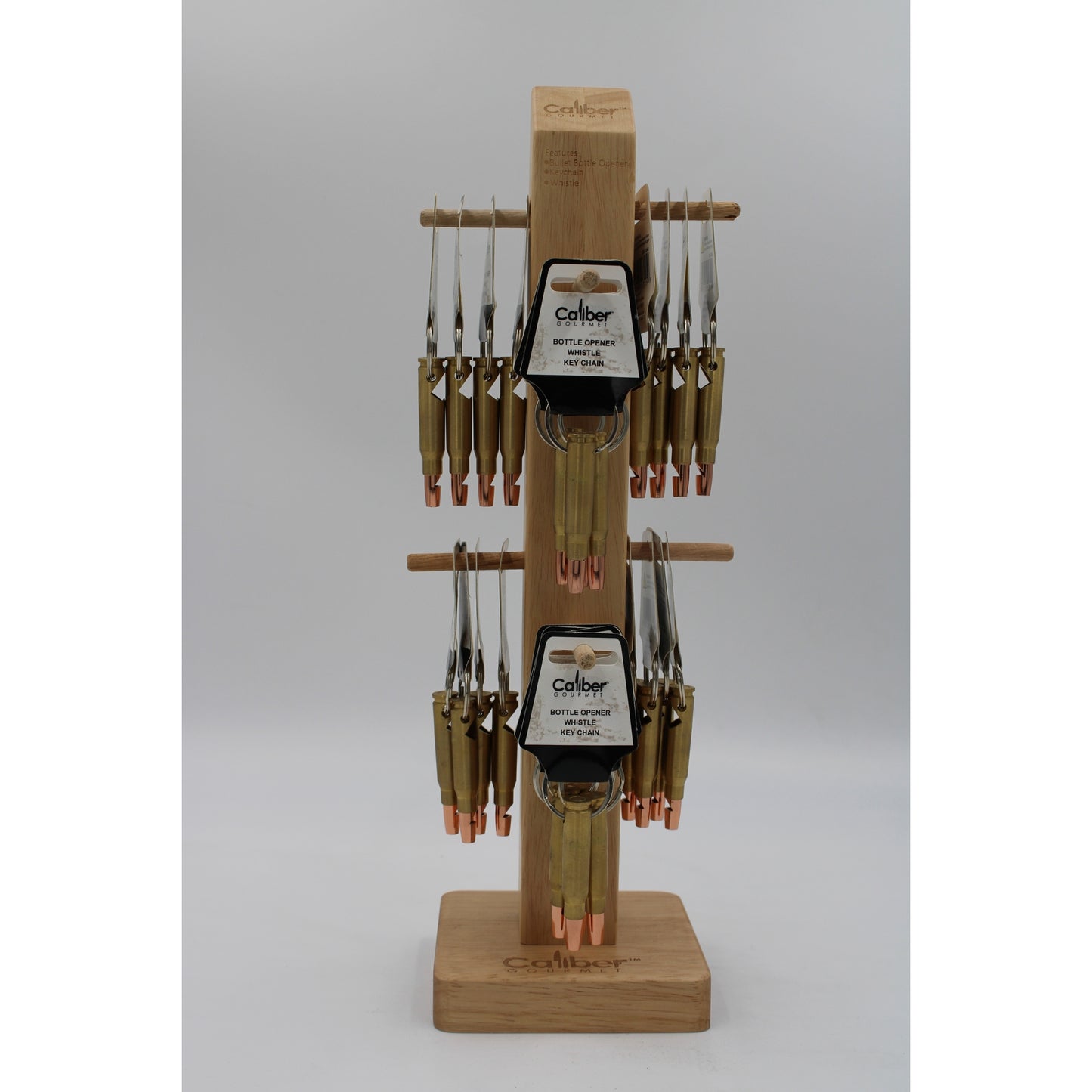 Whistle/Bottle Opener Bullet Keychain