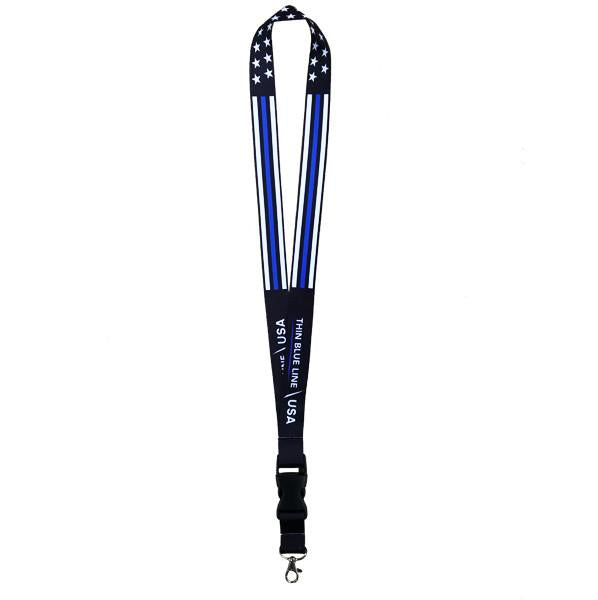 Thin Blue Line Lanyard