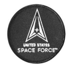 US Space Force Patch w/Velcro