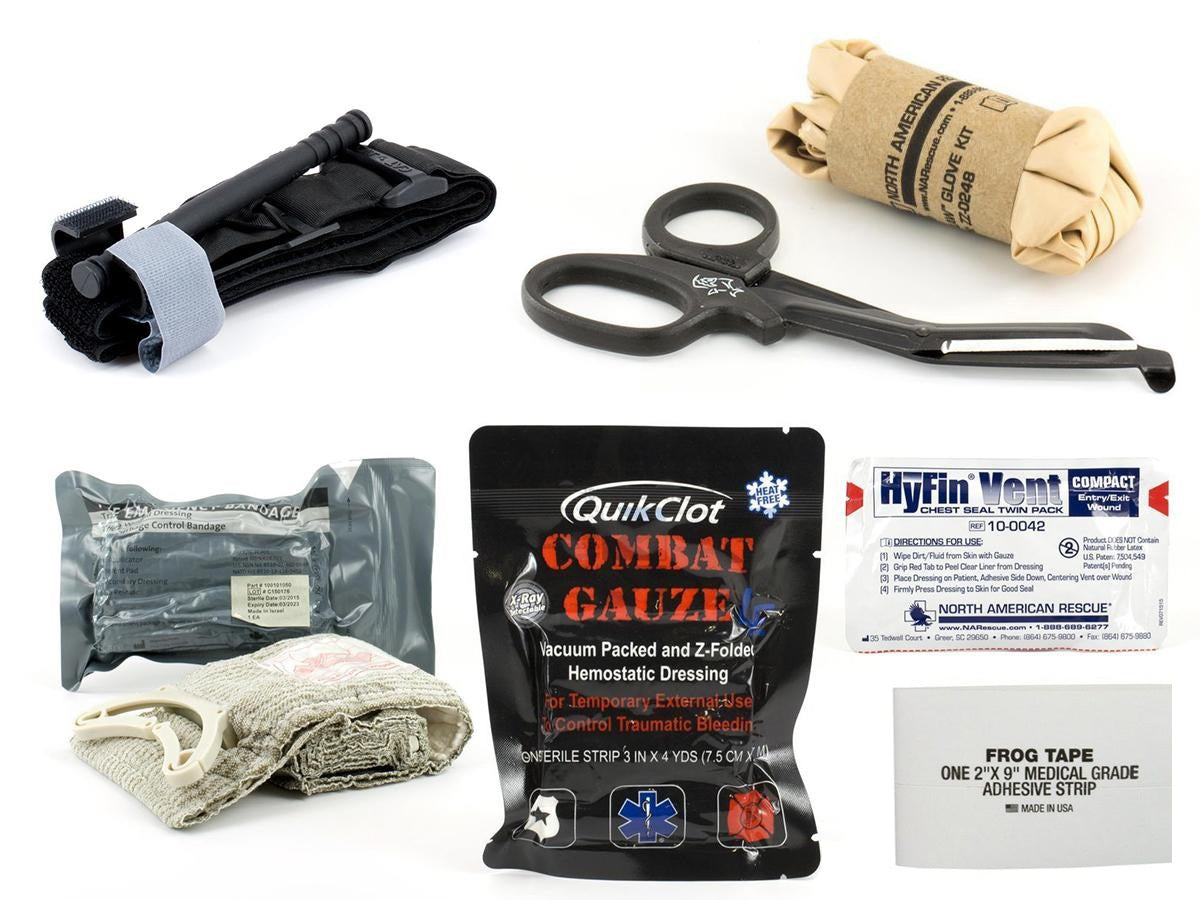 Eleven 10 SQUARE Medical Kit Contents