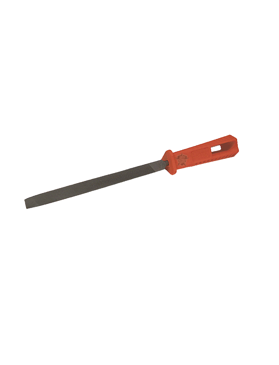 5SG 6" Sharpening File w/Orange Handle