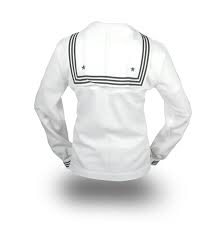 Navy Dress White Top w/ Stars
