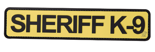 Sheriff K9 Velcro Patch