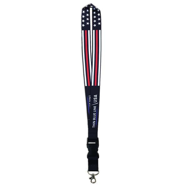 Thin Red Line Lanyard