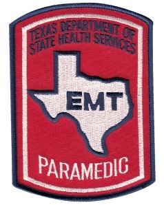 Texas Paramedic Patch - EMT