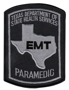 Texas Paramedic Patch - EMT
