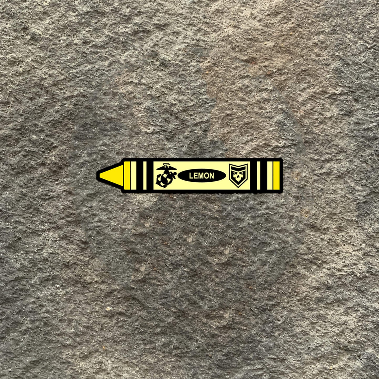 USMC Crayon PVC Patch