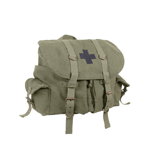 Compact Weekender Backpack w/Cross