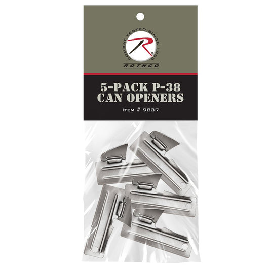 P38 Can Opener, 5 Pack