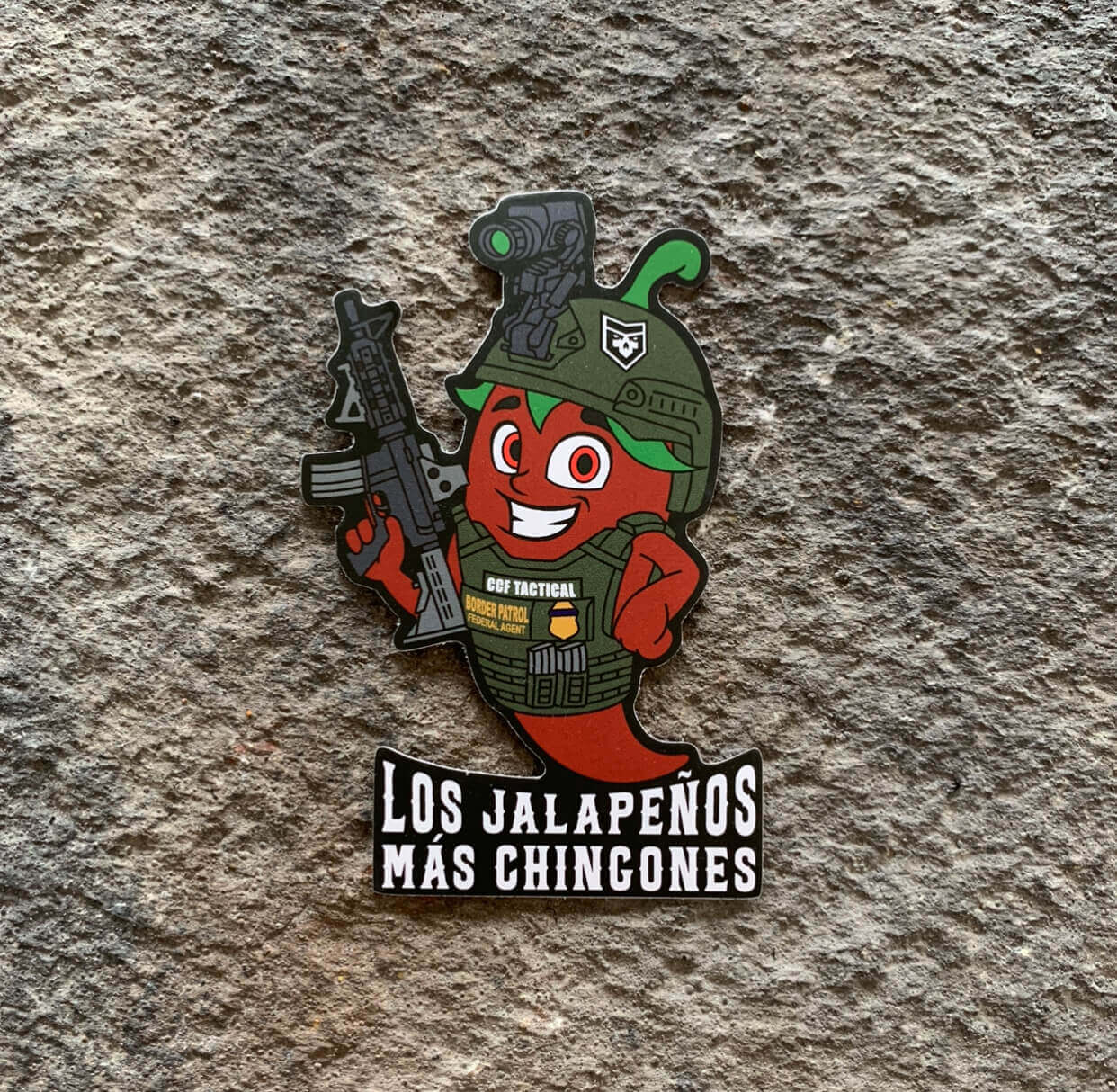 The Smartest Jalapeno Decal