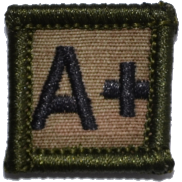 Blood Type Patch 1x1, A+