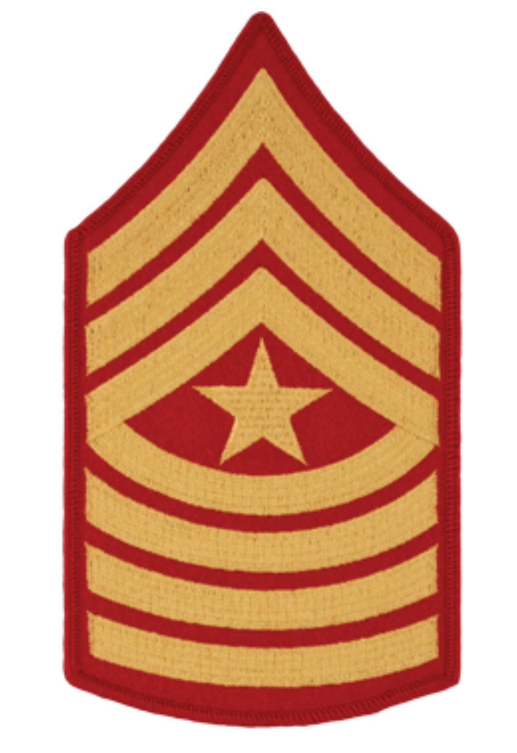 Marine Chevrons Red / Gold Pair