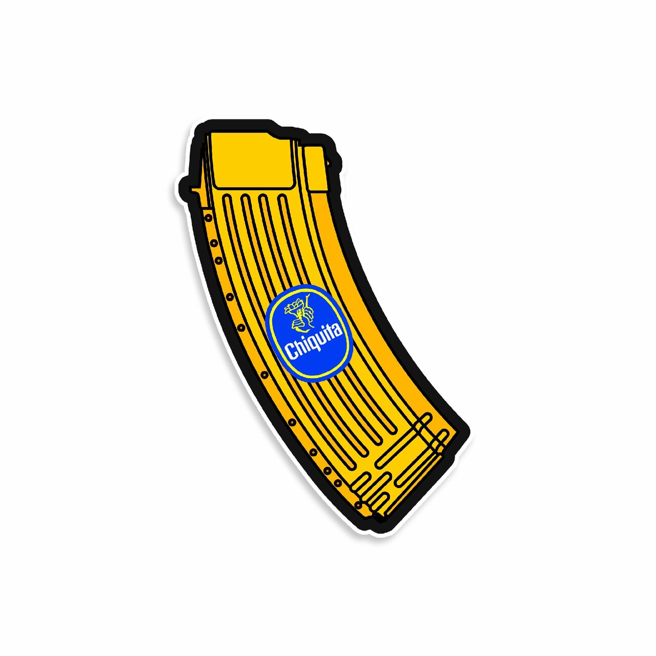 Chiquita Banana AK-47 Magazine Sticker
