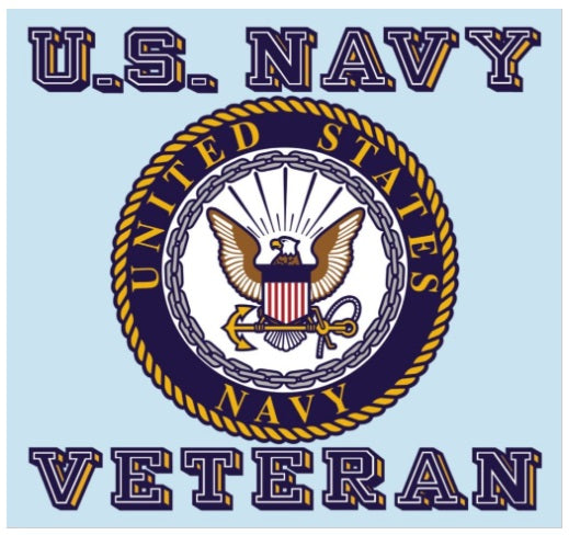 U.S. Navy Veteran Decal