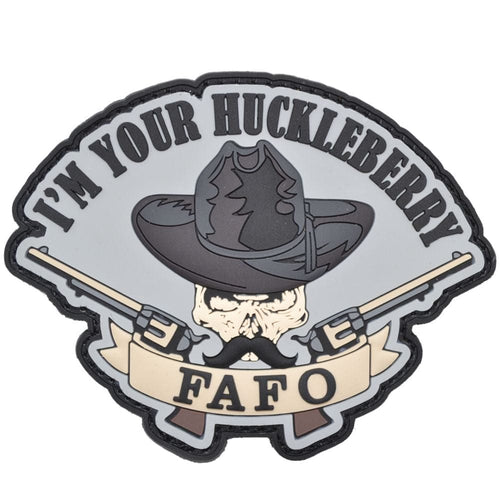 FAFO I'm Your Huckleberry PVC Patch