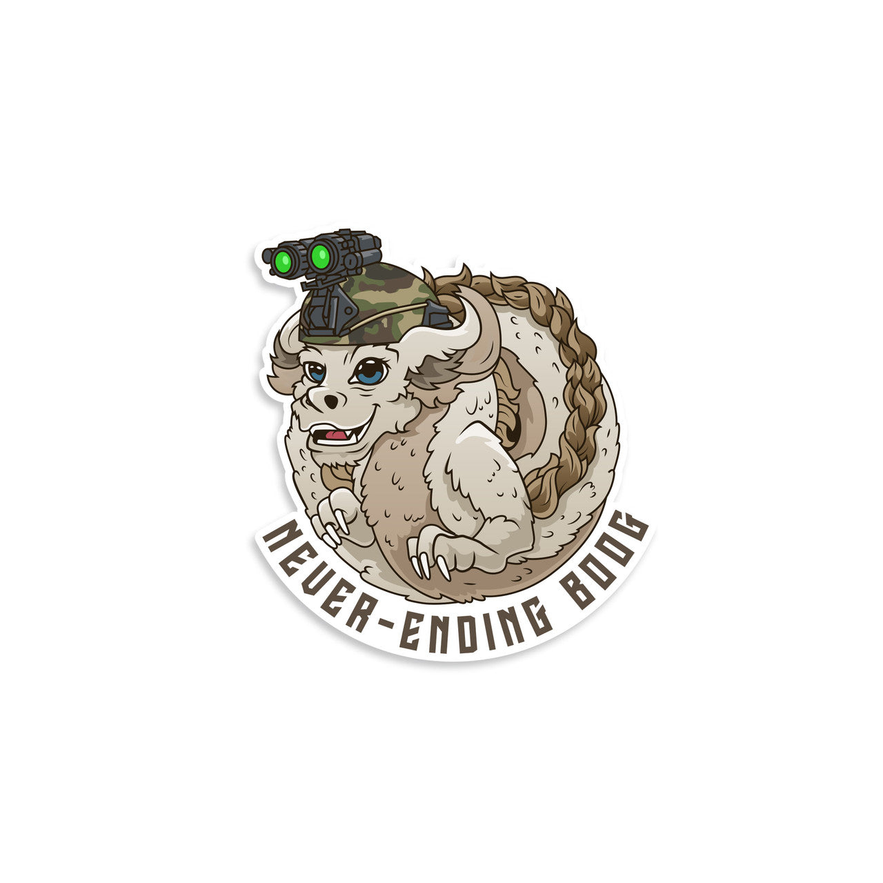 Falkor Never-Ending Boog Sticker